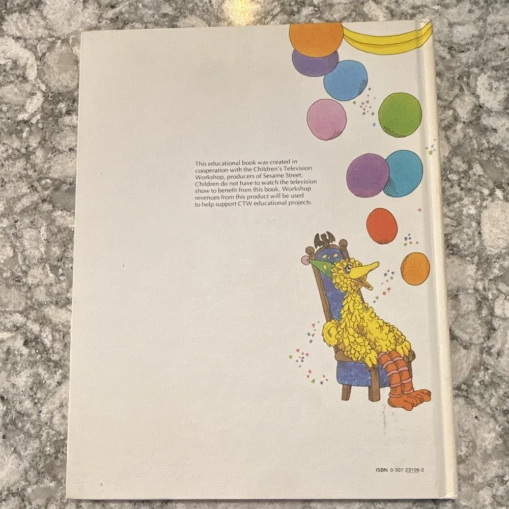 Vintage, 1980, The Count Counts a Party, Hardcover, Freudberg‎ & Geiss